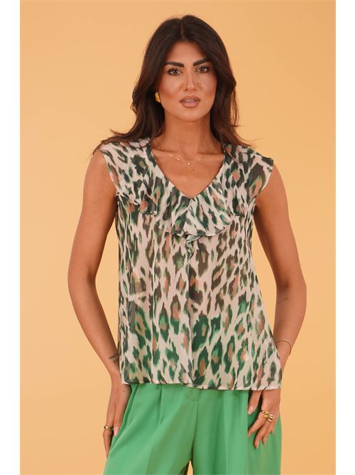 Canotta in georgette GM by Gai Mattiolo | GM3769FANTASIA